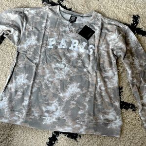 Bobeau Paris lightweight sweatshirt NWT